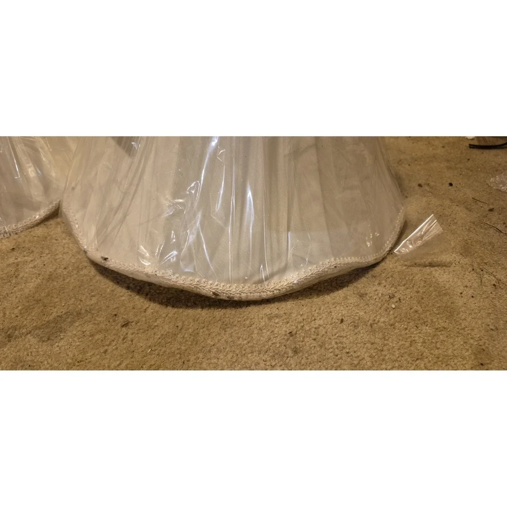 Lot of 6 Stacy Lynn Studios Fashion Lampshades – White‎ – New NOS